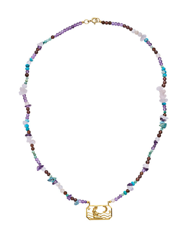 Zodiac Earth Virgo Kettingen (Goud)