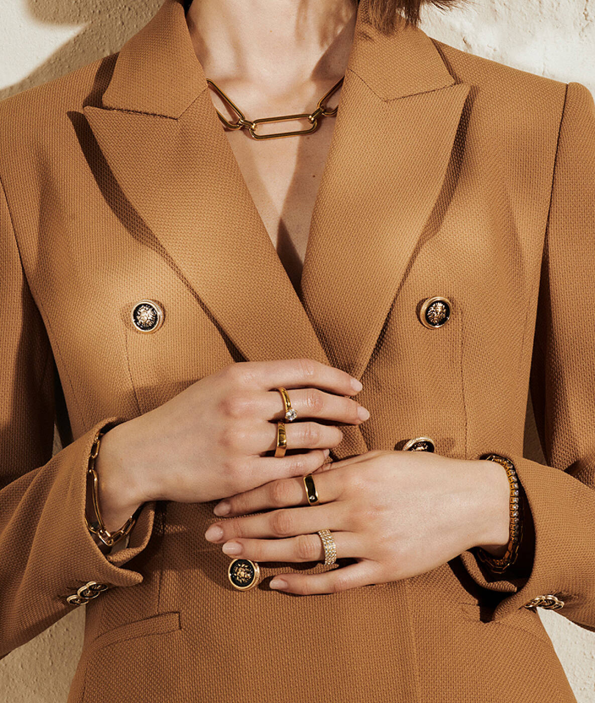 ENYA Goud ring L