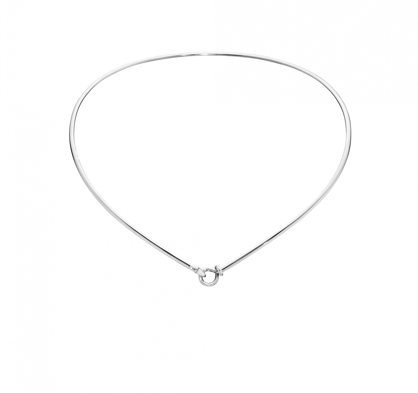 VIVIANNA DEW DROP NECKRING Zilver