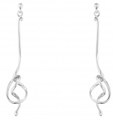 FORGET-ME-KNOT, Torun Earrings Silver FORGET-ME-KNOT, Torun Earrings Silver