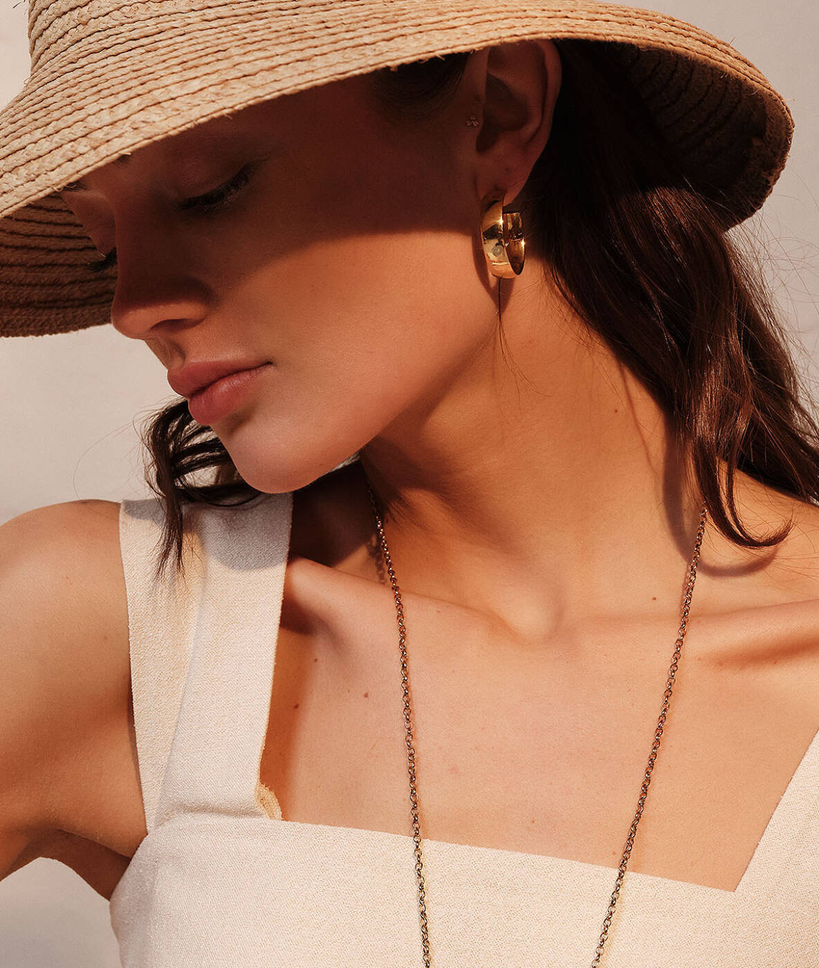 KLARA Wide 30mm Oorbellen Goud