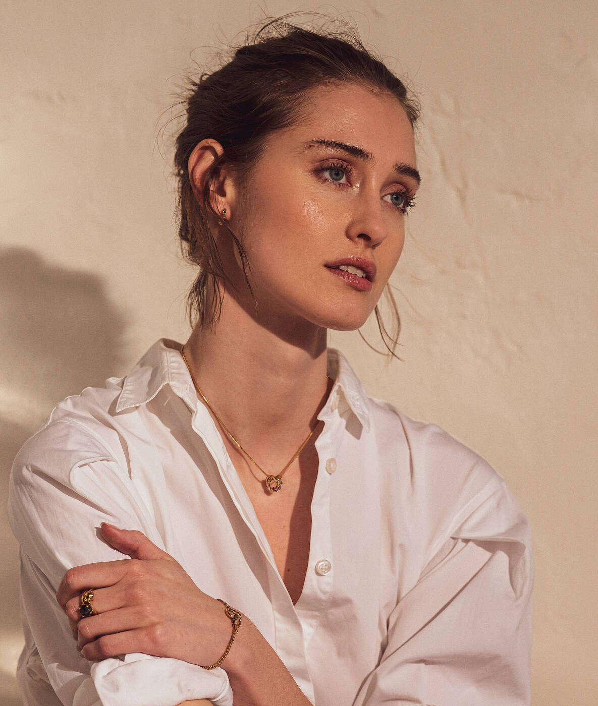 TWIST Mini Oorbellen Goud