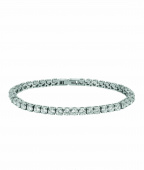 GLIMRA 4mm Armbanden Staal/Kristal