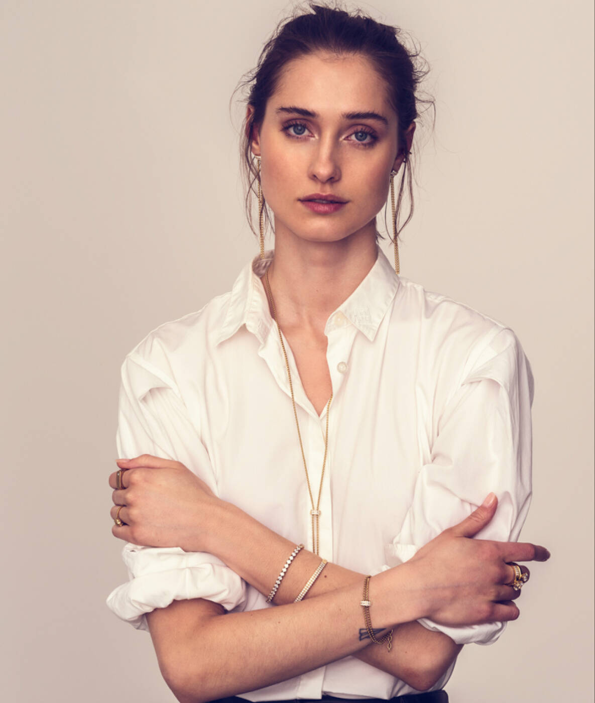 CLARISSA Long Kettingen Goud