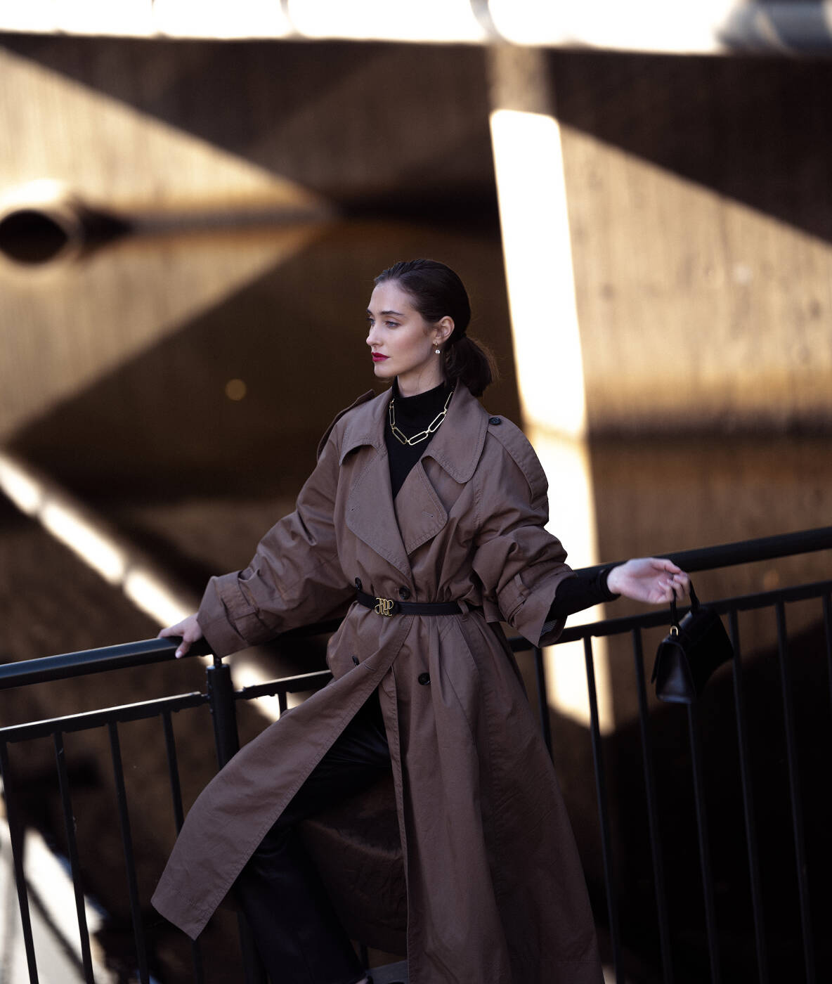 CHANIA Big Short Kettingen Goud