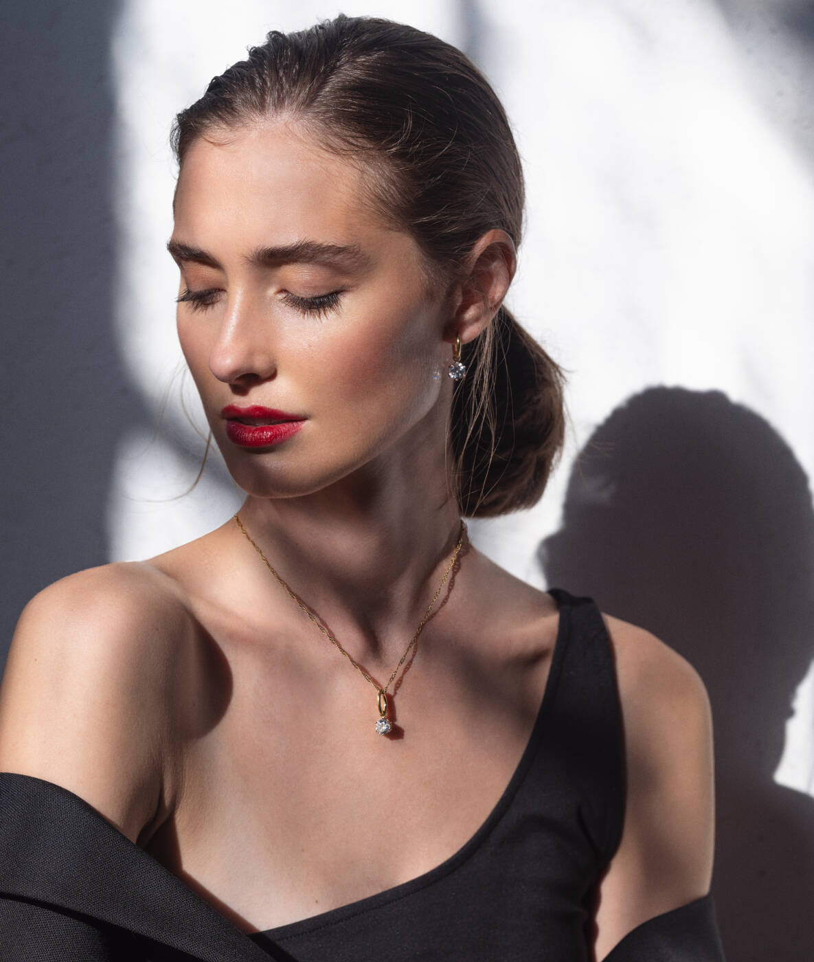 NOVA Crystal Oorbellen Staal