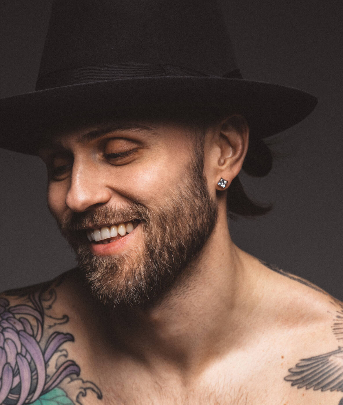 KIM Oorbellen zwart/zwart