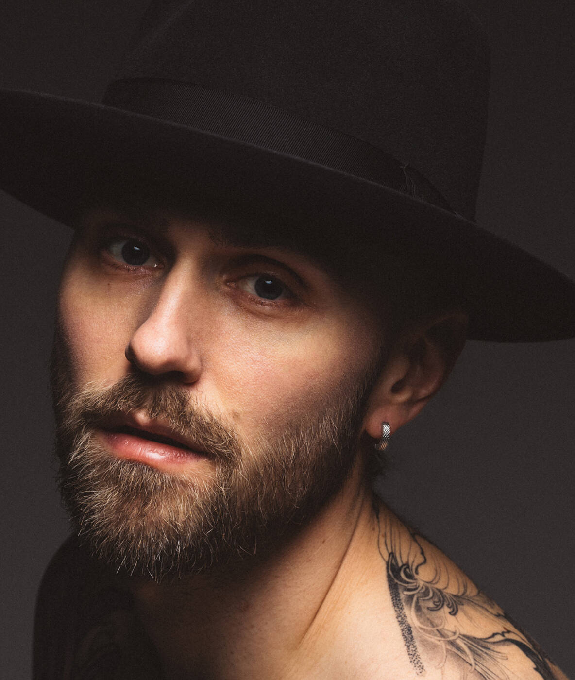 PLEX Oorbellen Gun Metal