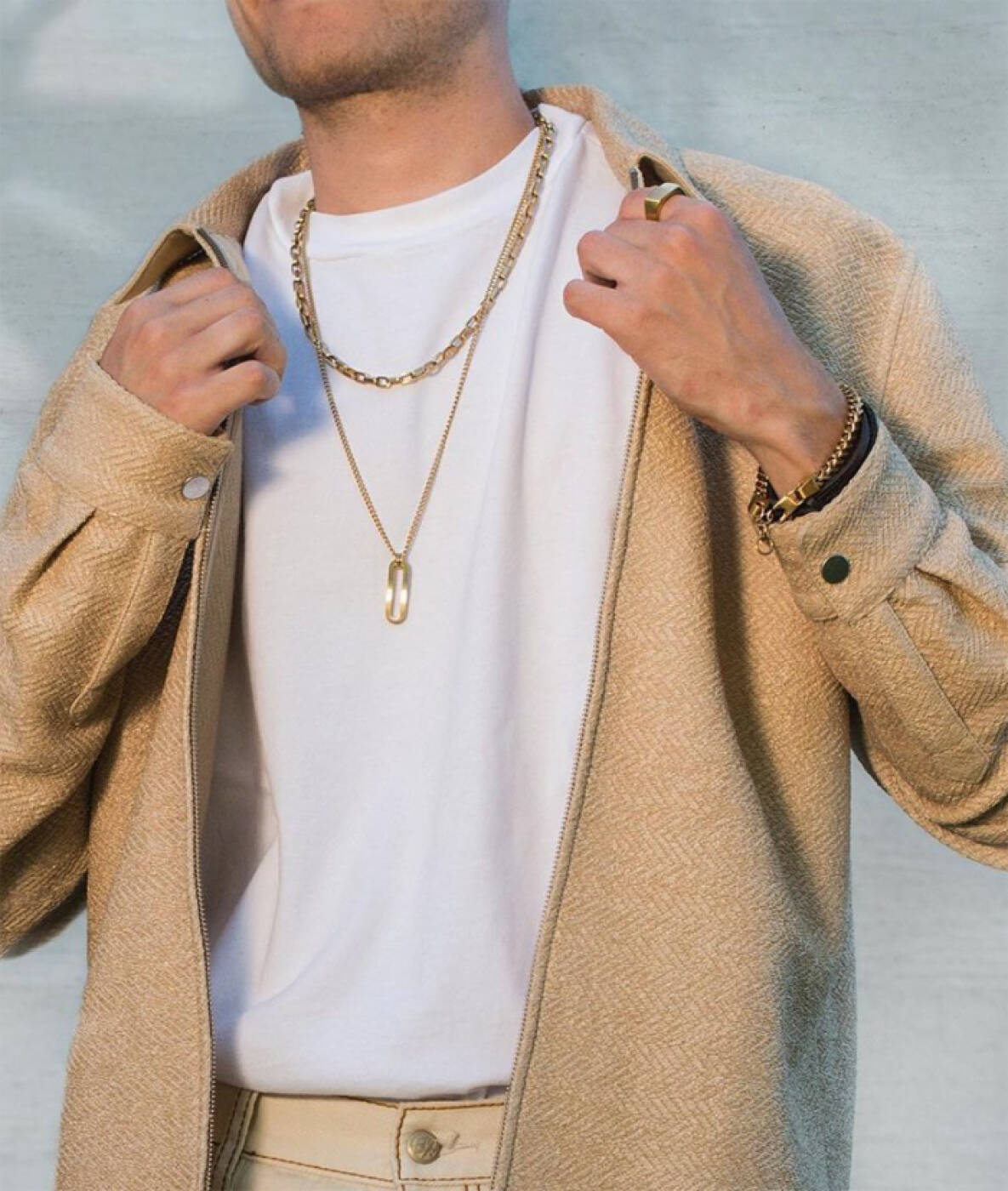 BENJAMIN Chain Kettingen Goud