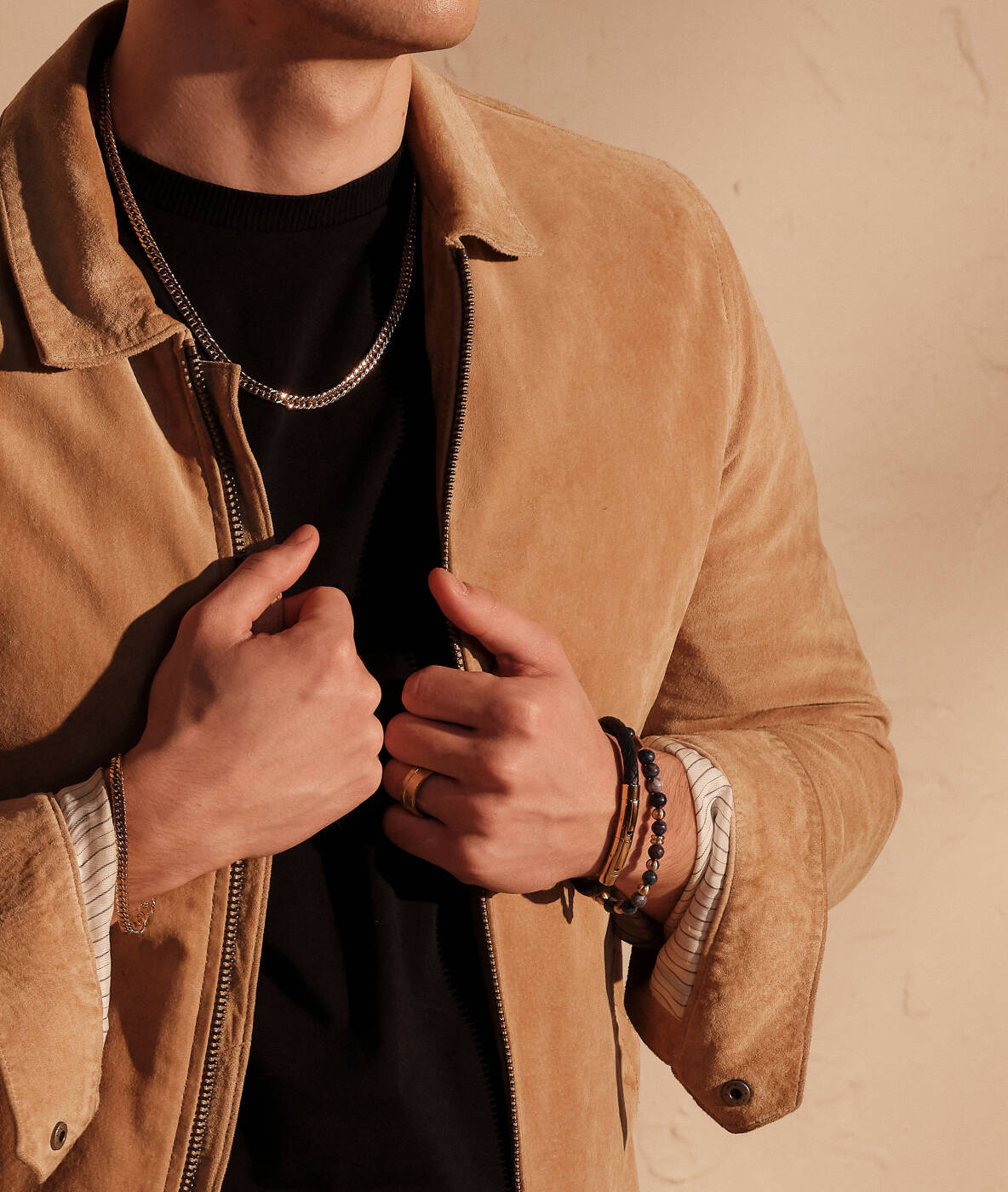 IZAR Armbanden Navy/Goud