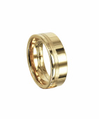 MOLTAS Ring Plain Goud MOLTAS Ring Plain Goud