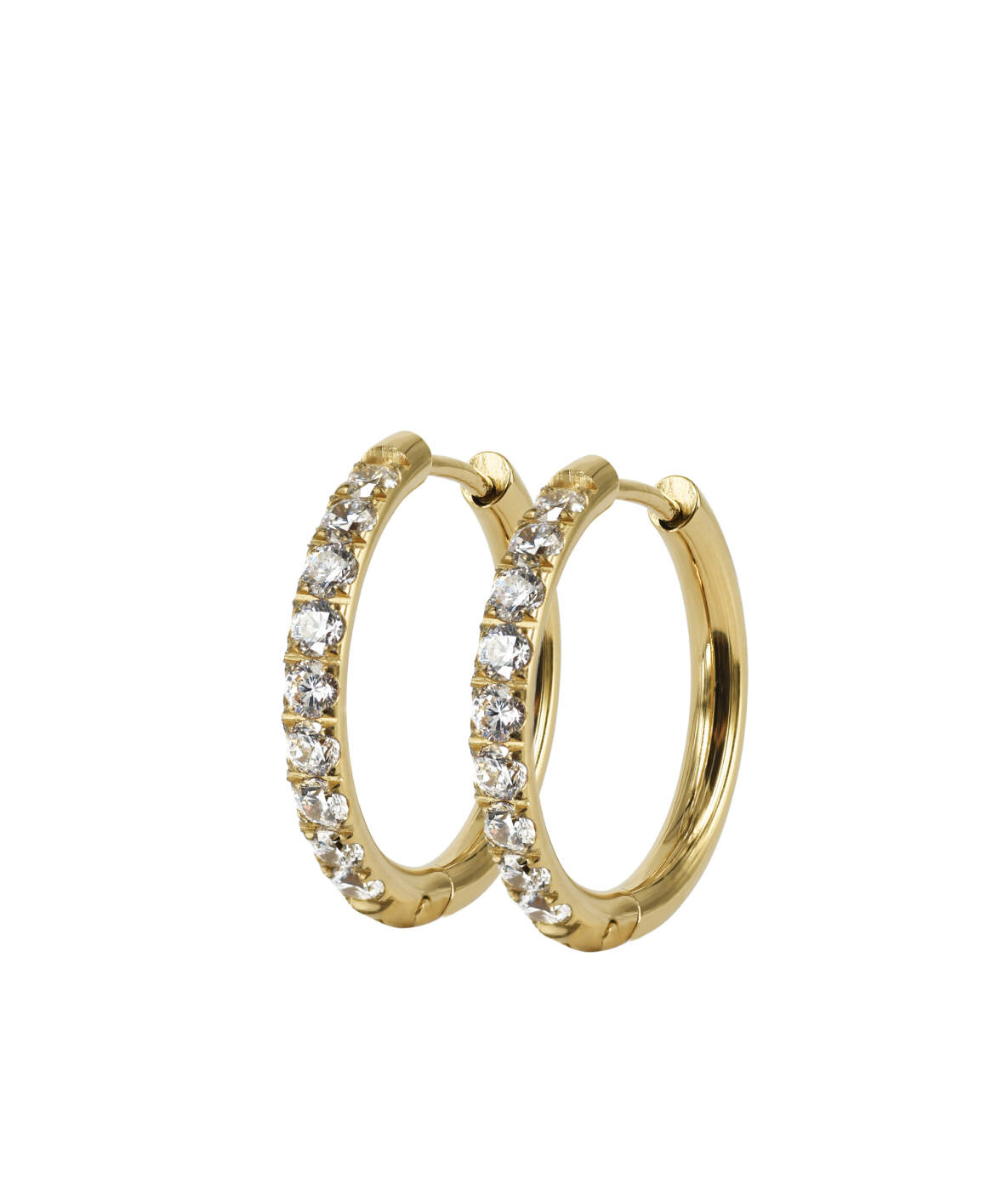 LUCY Large Oorbellen Goud