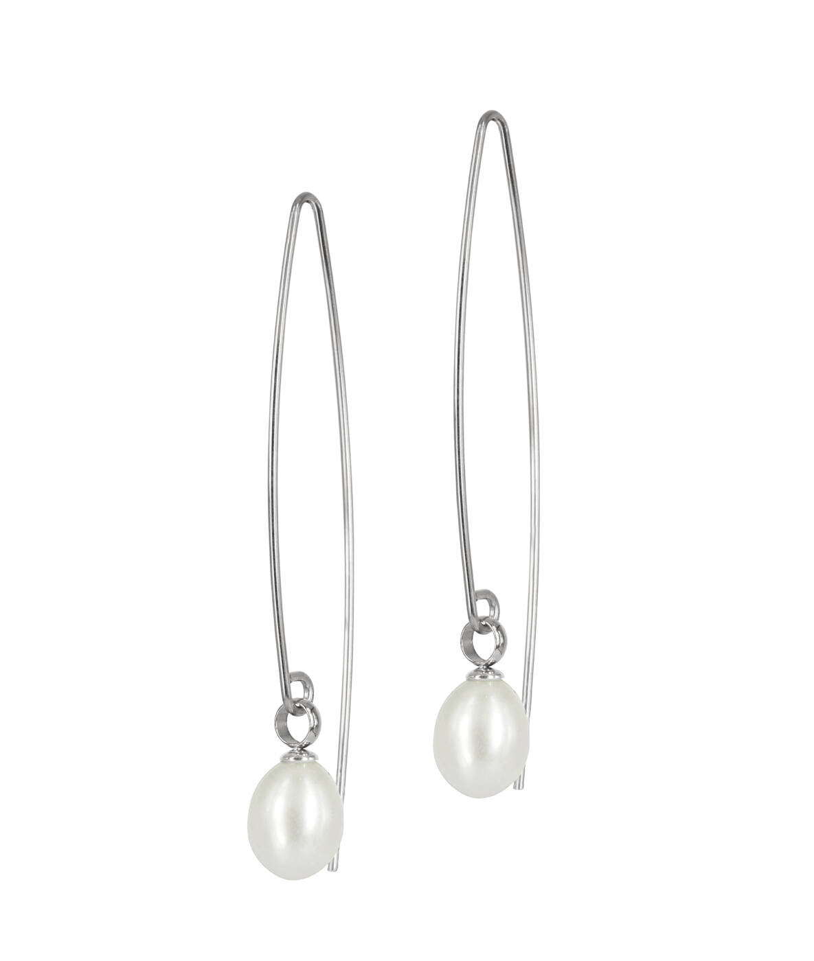 PALMA Long Oorbellen Staal