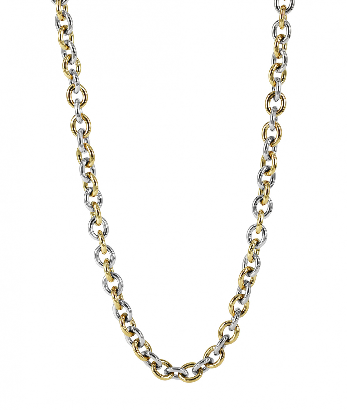 RUBY Small Kettingen Stål/Goud