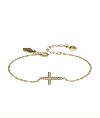 CROSS Crystal Bracelet Gold
