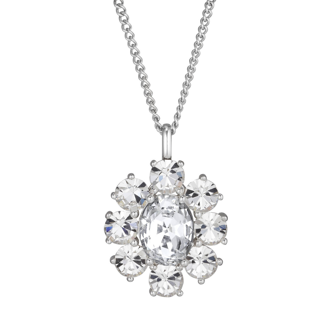 CLAUDIA Zilver CRYSTAL