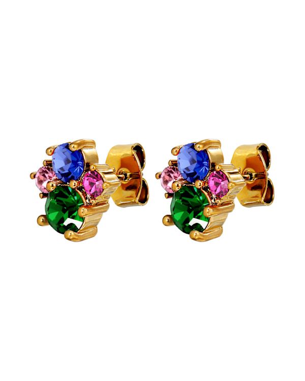 BILLIS SG RAINBOW EARRINGS GOLD