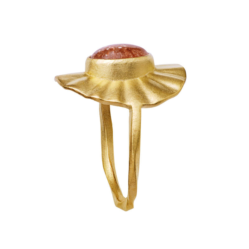 Lotus Ring Goud 