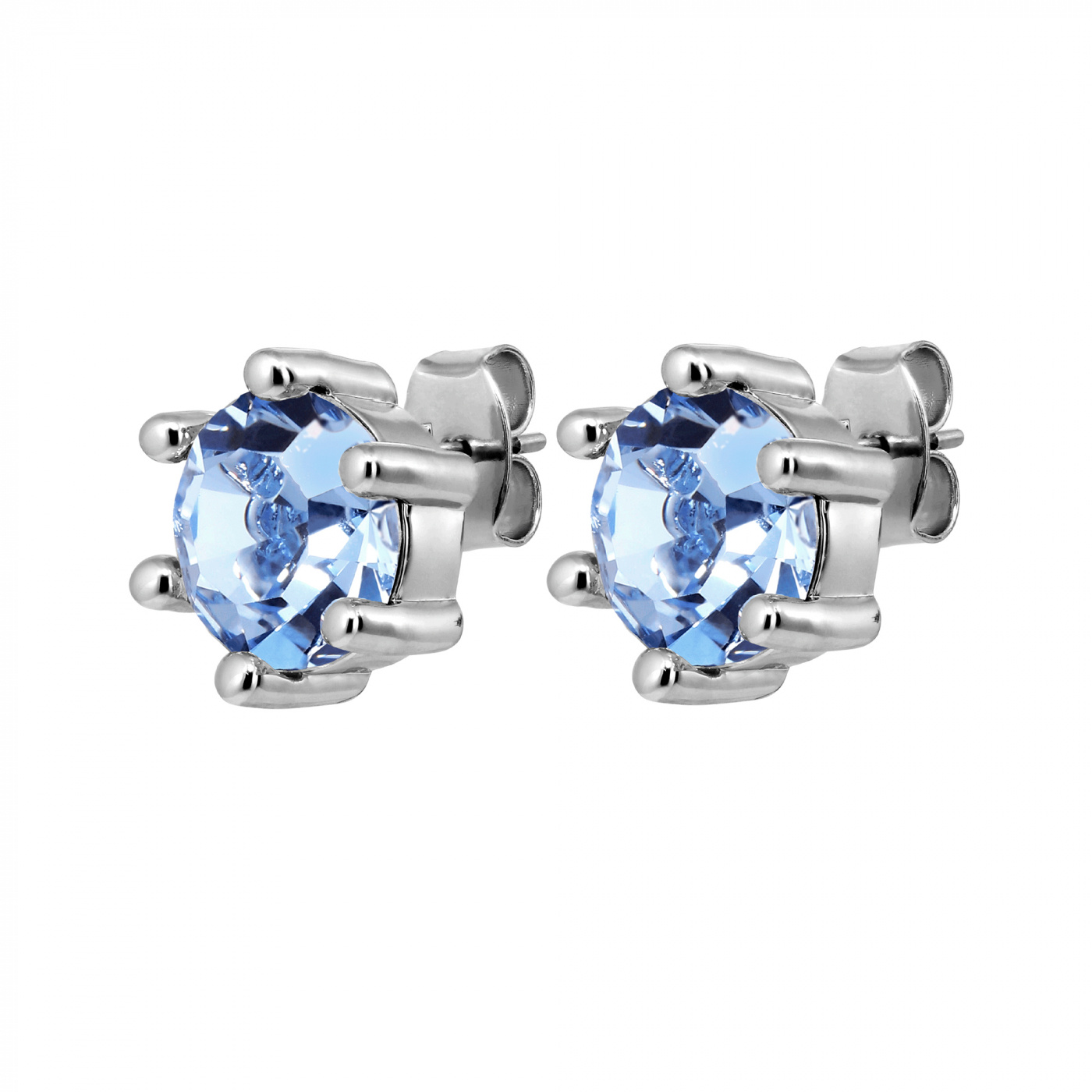 CRAZE SS LIGHT BLUE Earrings Silver