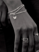 Sis Ring Silver Sis Ring Silver