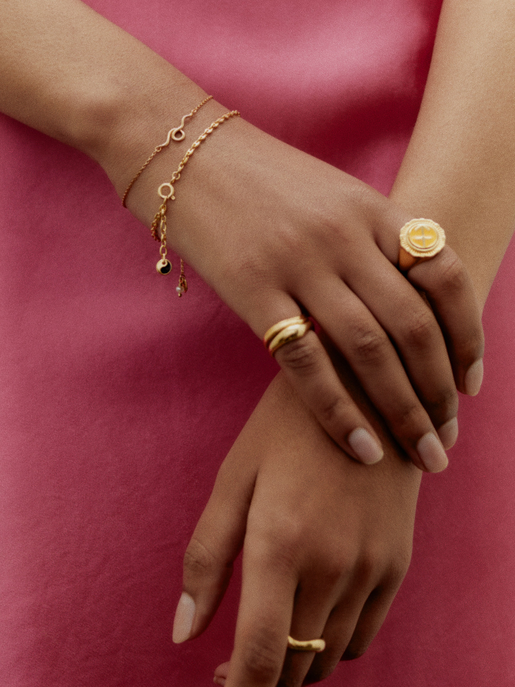 Vayu Ring Goldplated Silver