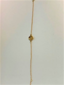 Uppland Armbanden 1 blomma goud 17+2 cm