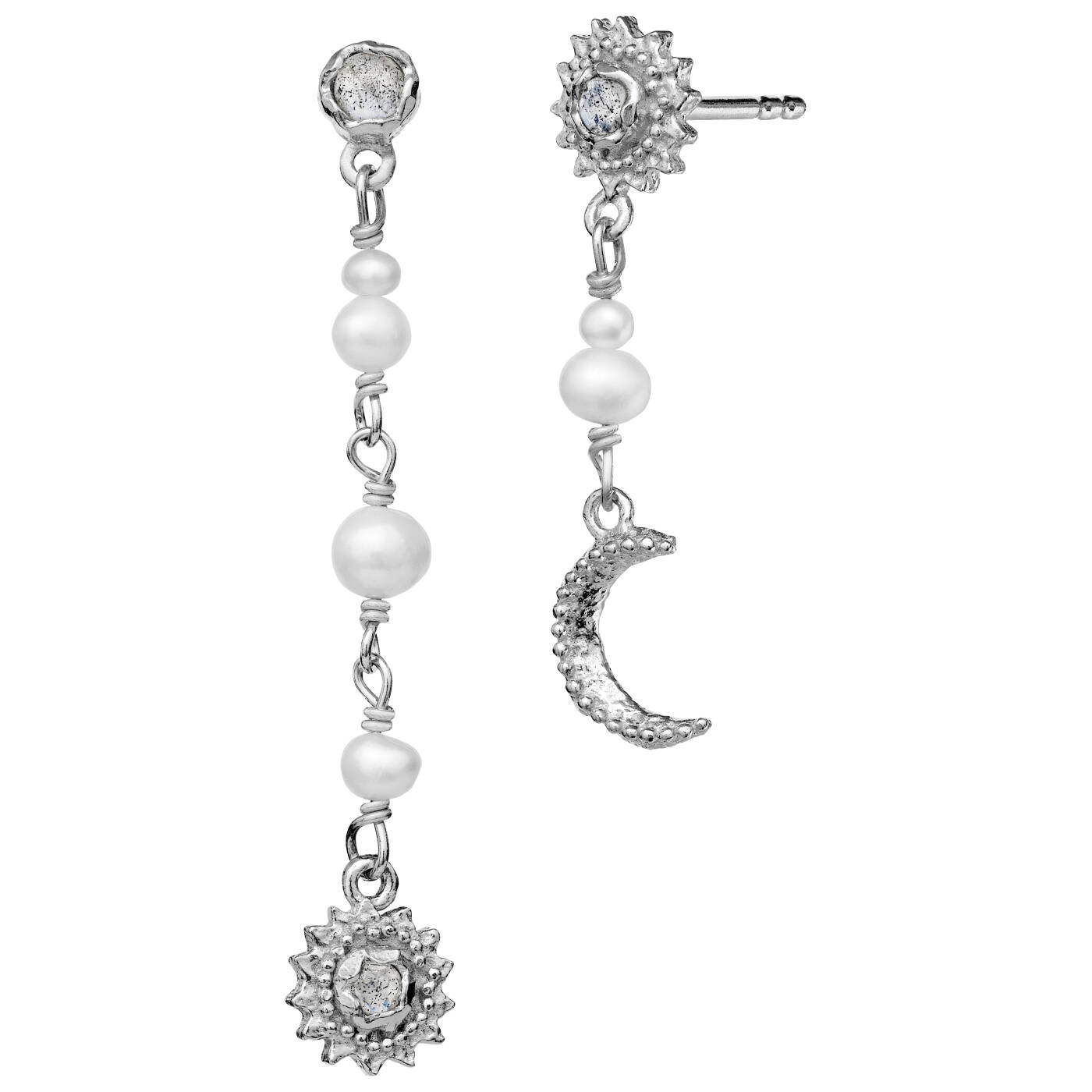 Sunniva Oorbel (Zilver)