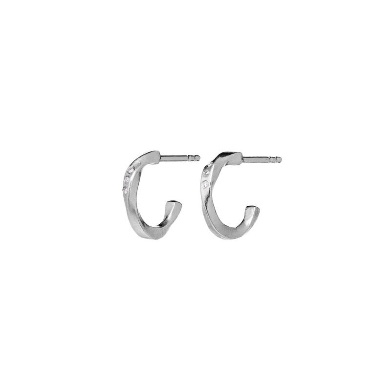 Echo Petite Oorbel Zilver