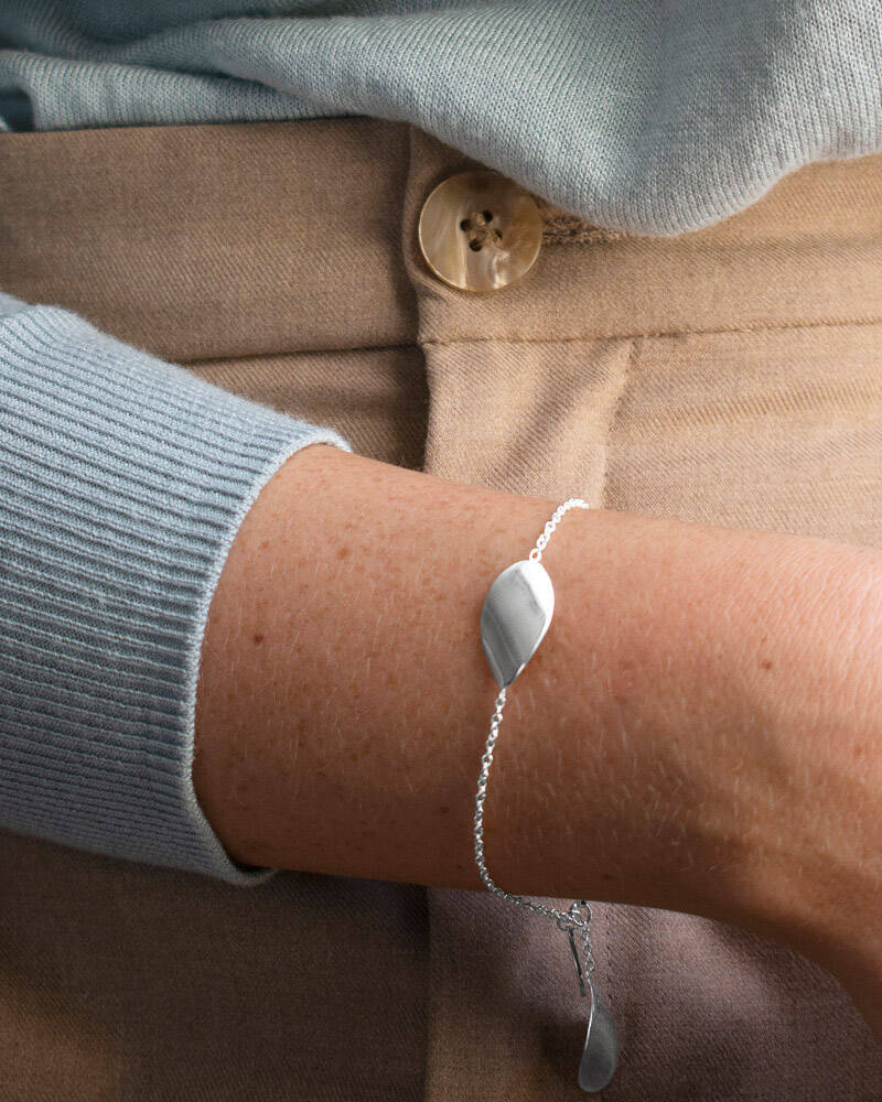 Aqua Armbanden Zilver