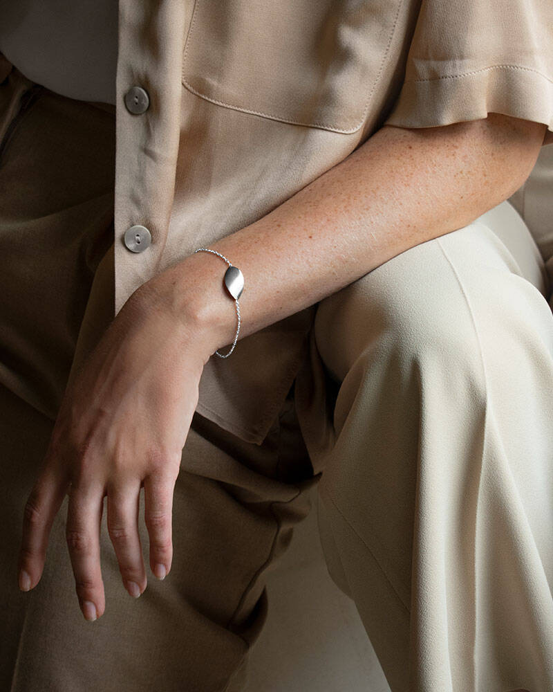 Aqua Armbanden Zilver