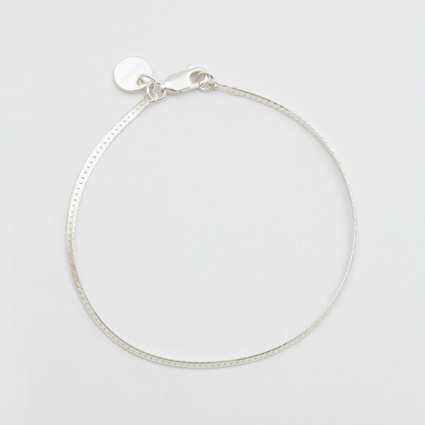 Herringbone Bracelet Zilver