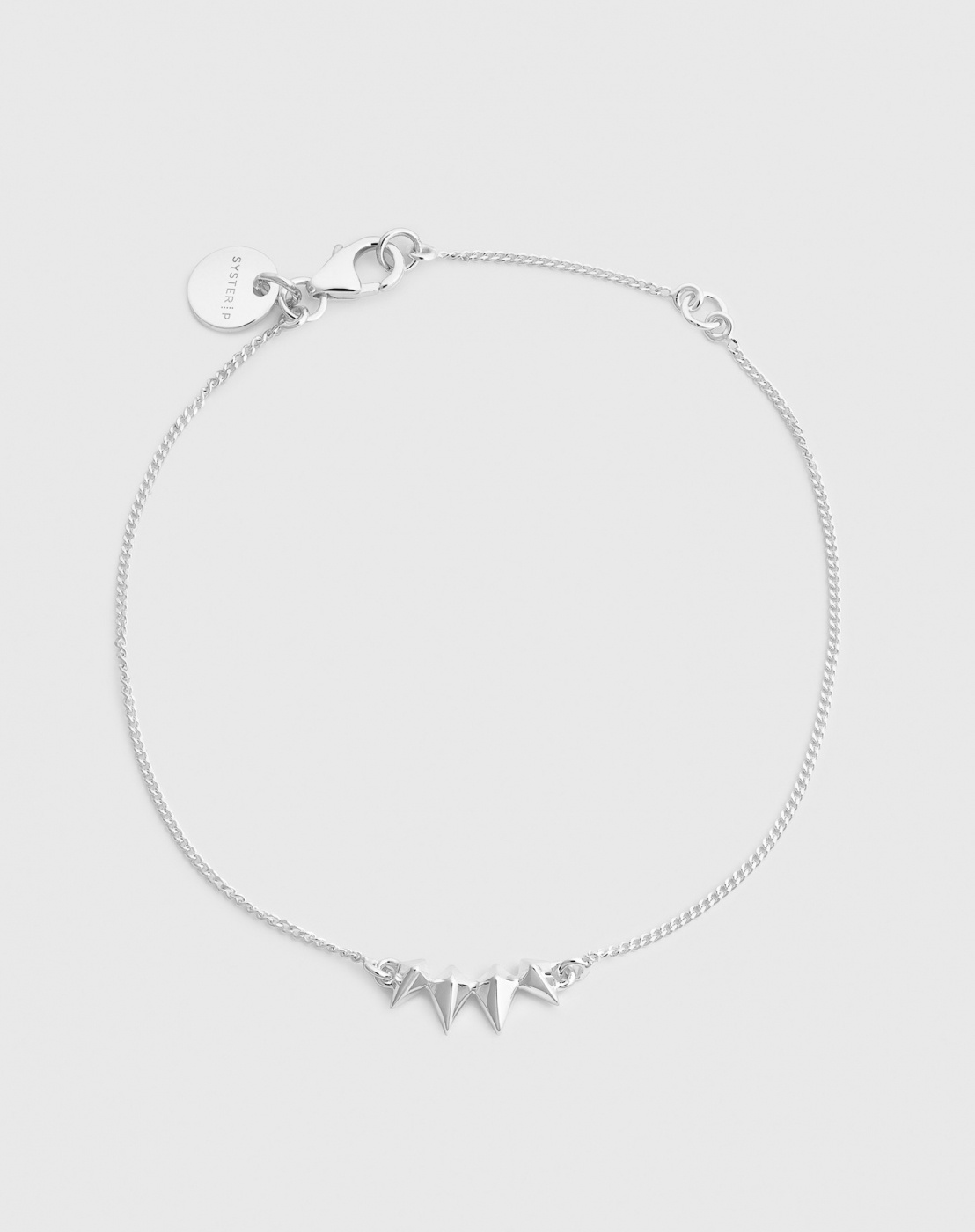 Uma Spike Armbanden Zilver