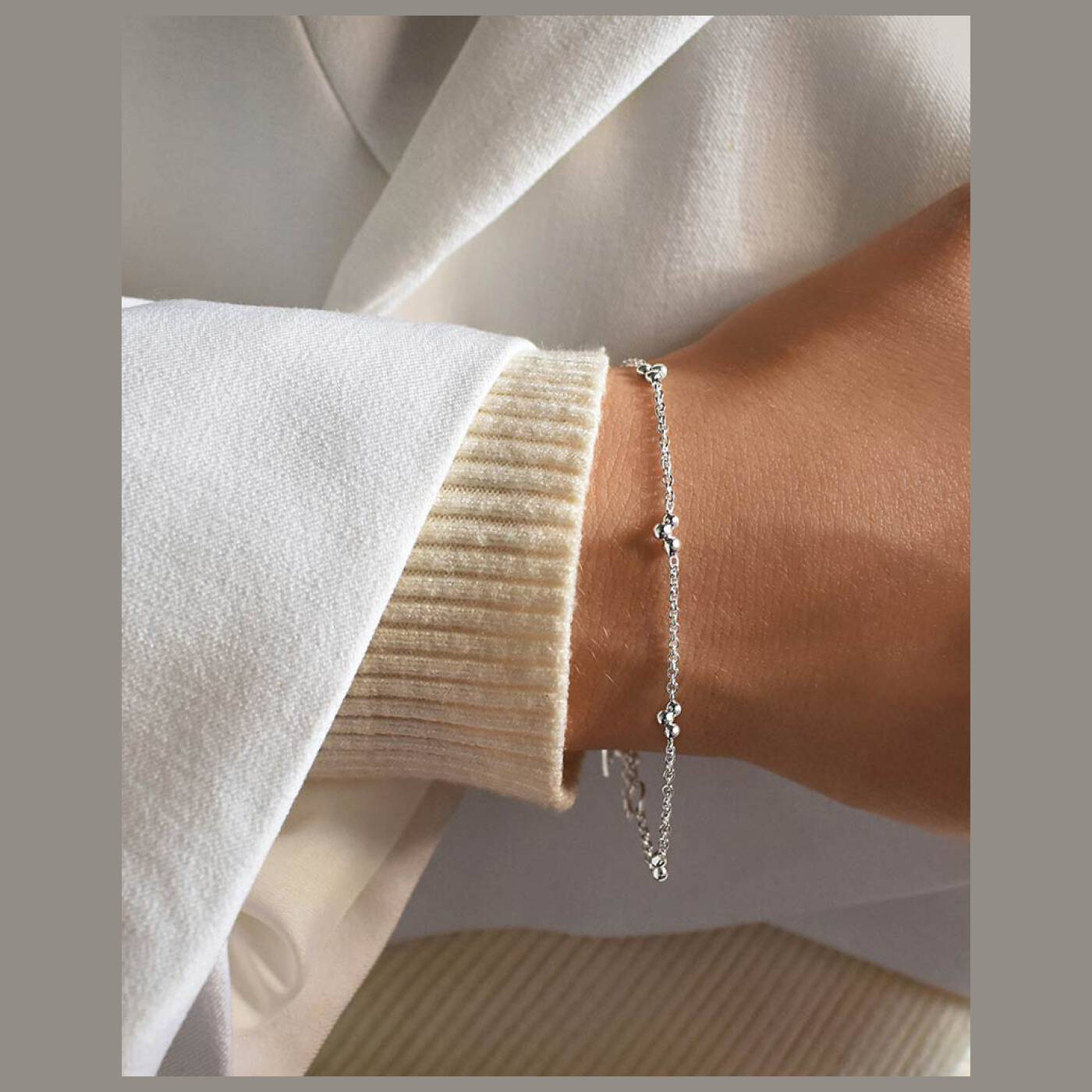 Drops full Armbanden Zilver