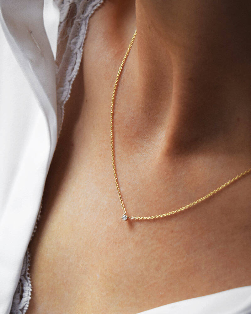 Diamond Sky drop Kettingen Goud