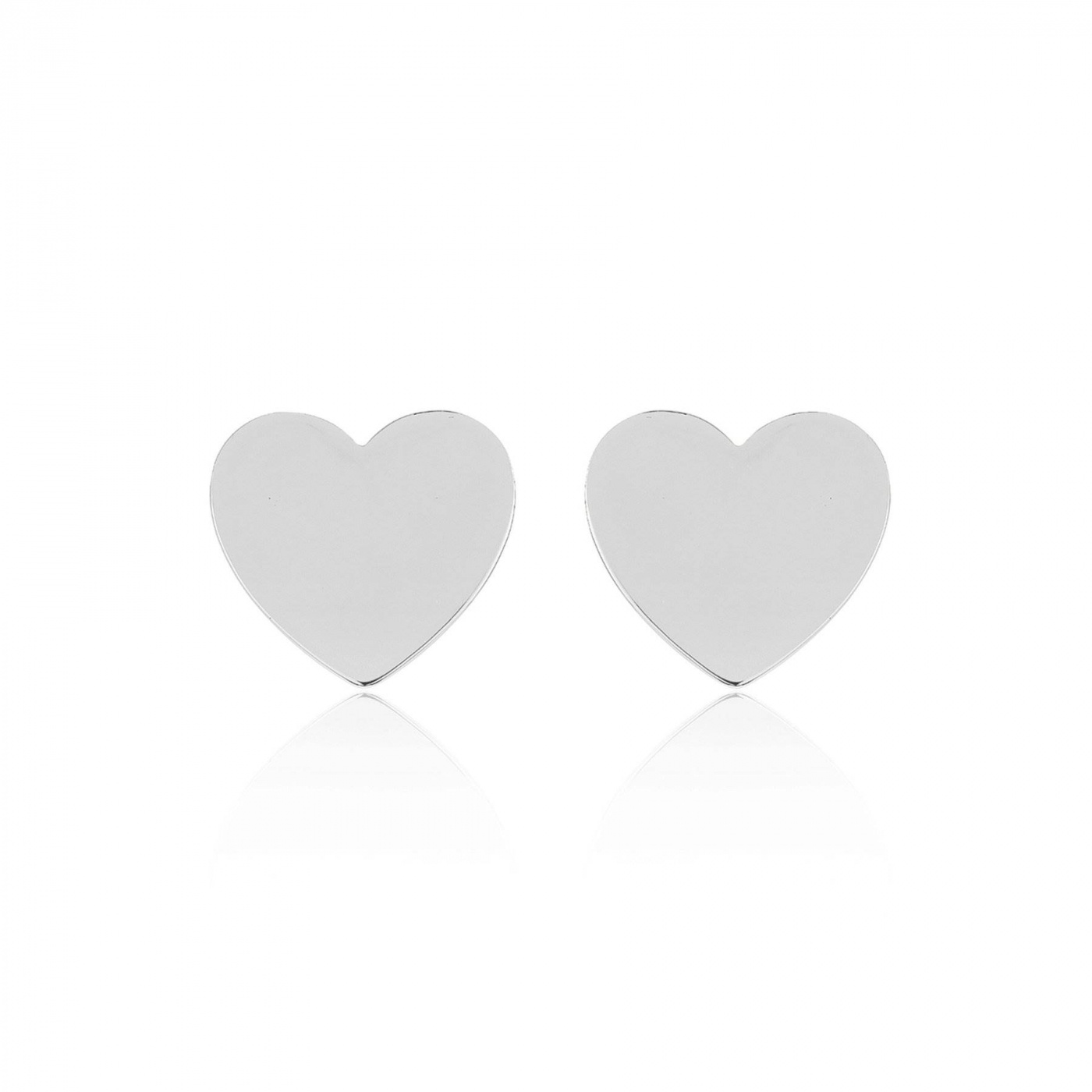 Heart Mini Studs Oorbel (Zilver)