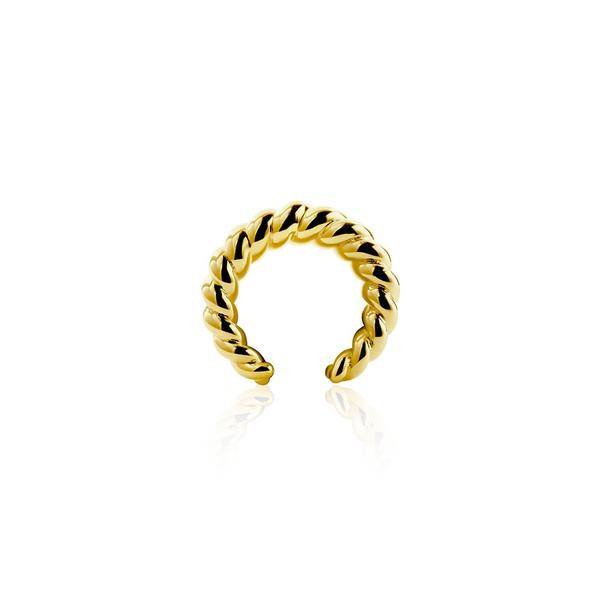 Twisted EarCuff Oorbel (goud)