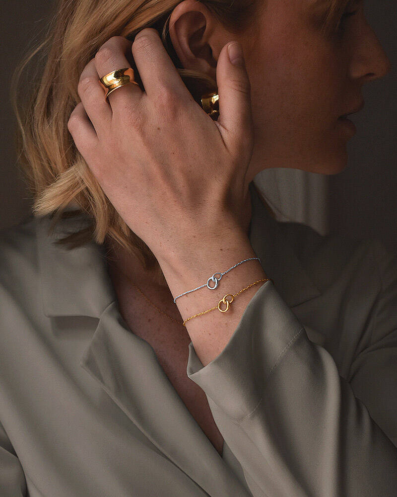 Les Amis drop Armbanden Zilver