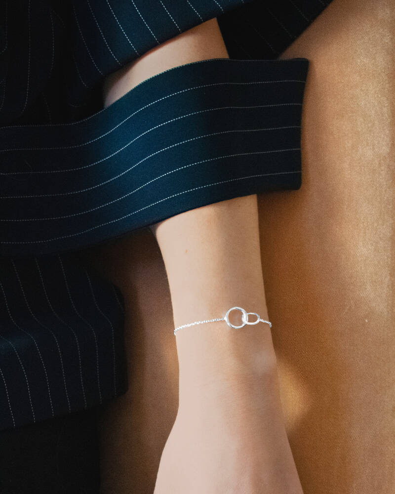 Les Amis small single Armbanden Zilver