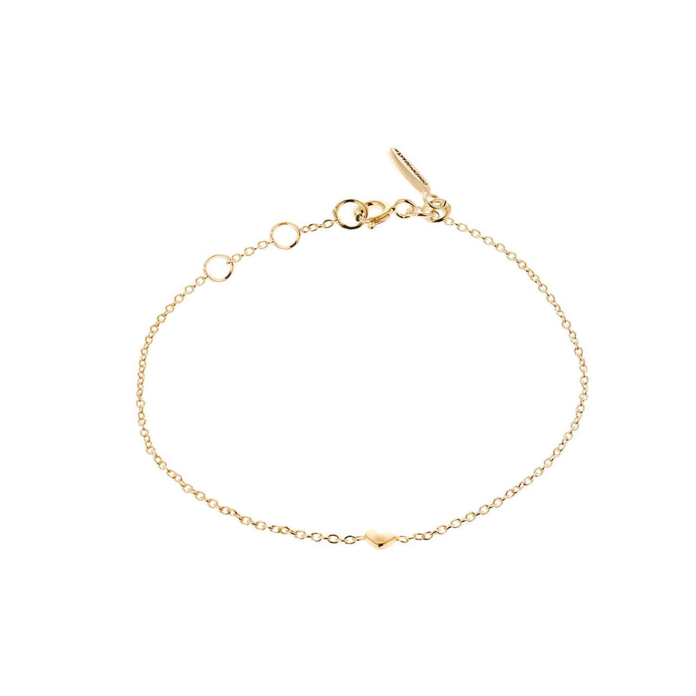 Loving Heart drop Armbanden Goud