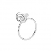 Le knot ring Zilver