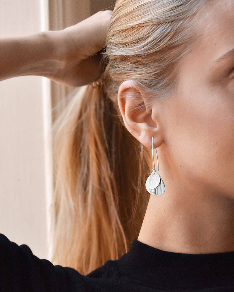 Lakeside small Oorbel Oorbel Zilver