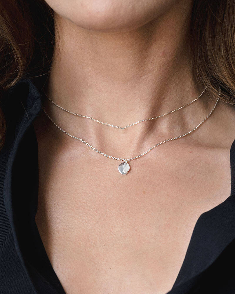 Lakeside drop Kettingen Zilver