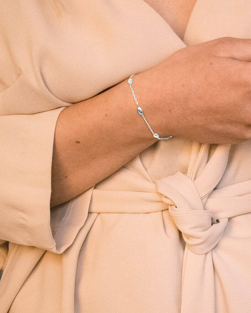 Morning Dew petite full Armbanden Zilver