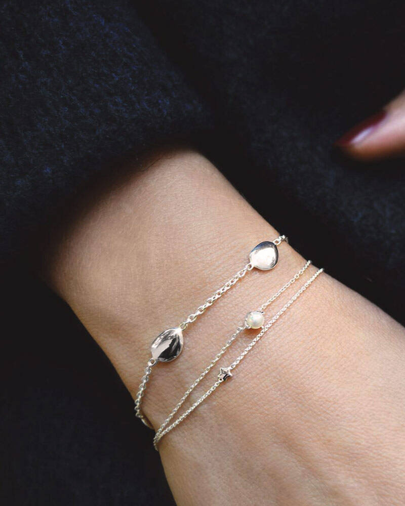 Morning Dew Armbanden Zilver