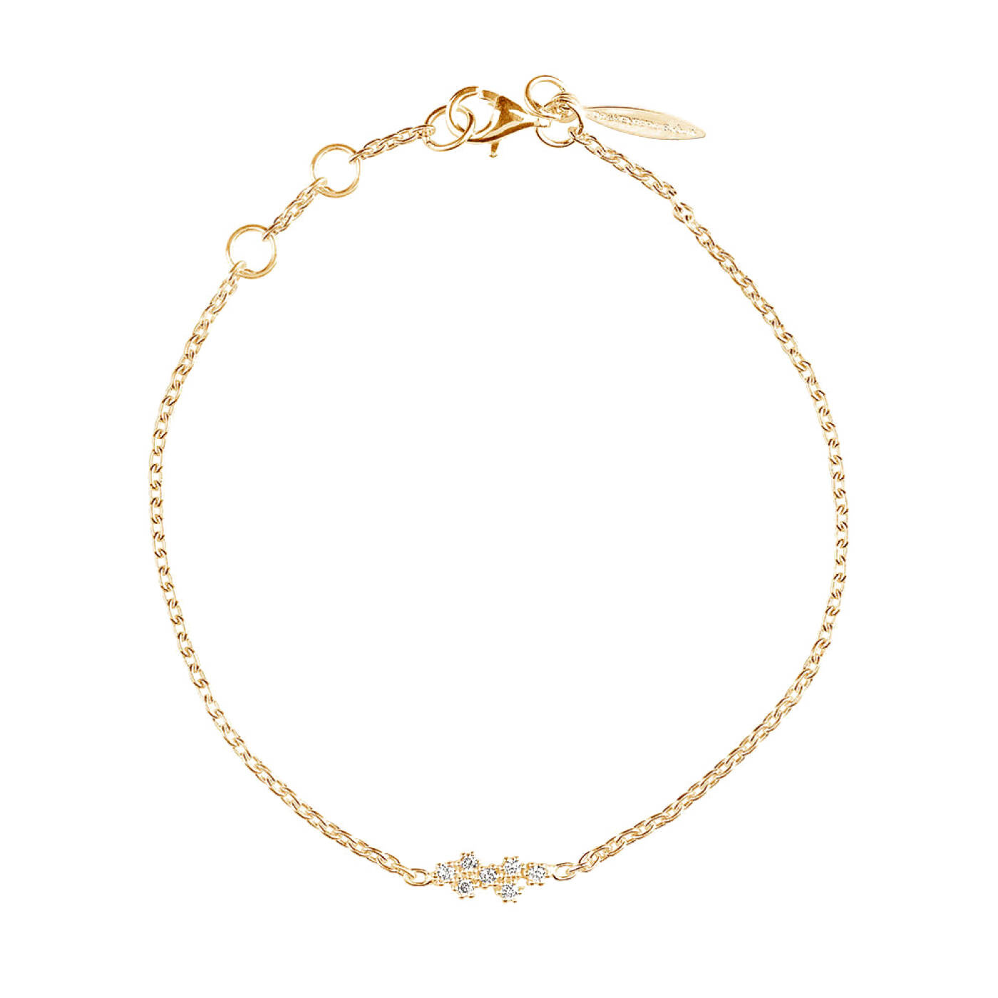 Milky Way drop Armbanden Goud