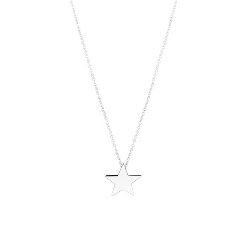 Star Large Kettingen (Zilver) 42 cm