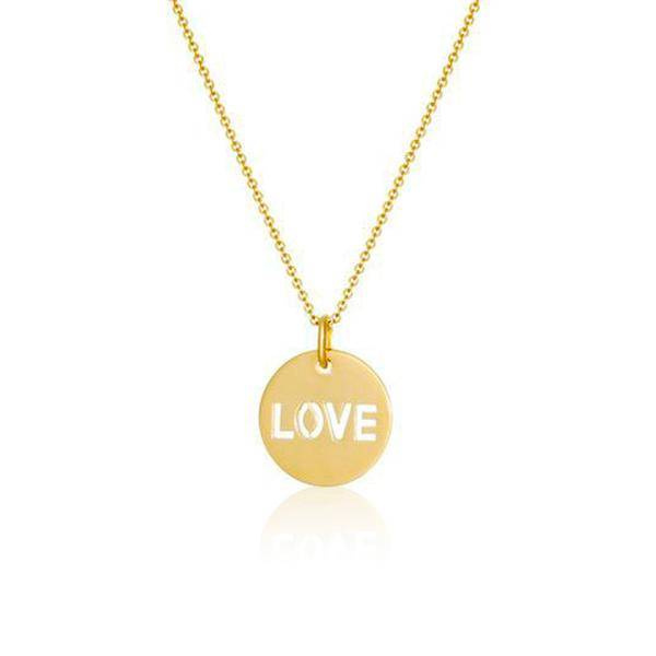 Love Kettingen (goud) 42 cm