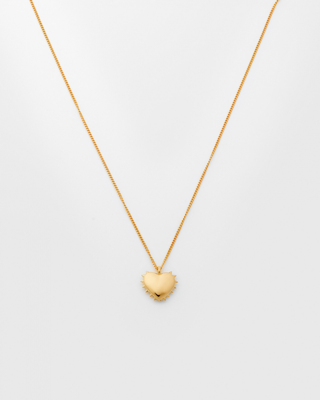 True Love Spike Heart Kettingen Goud