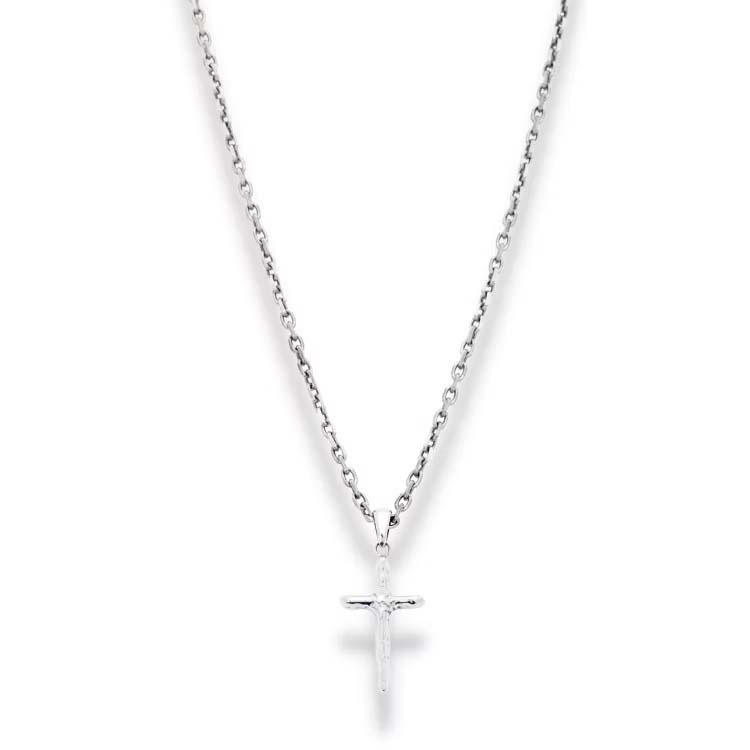 ZilverKettingen med hänge. 50+5cm