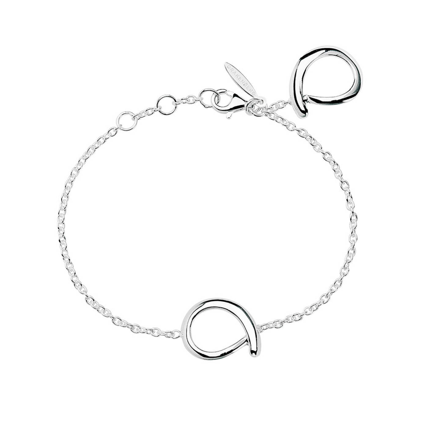 Ocean small single Armbanden Zilver